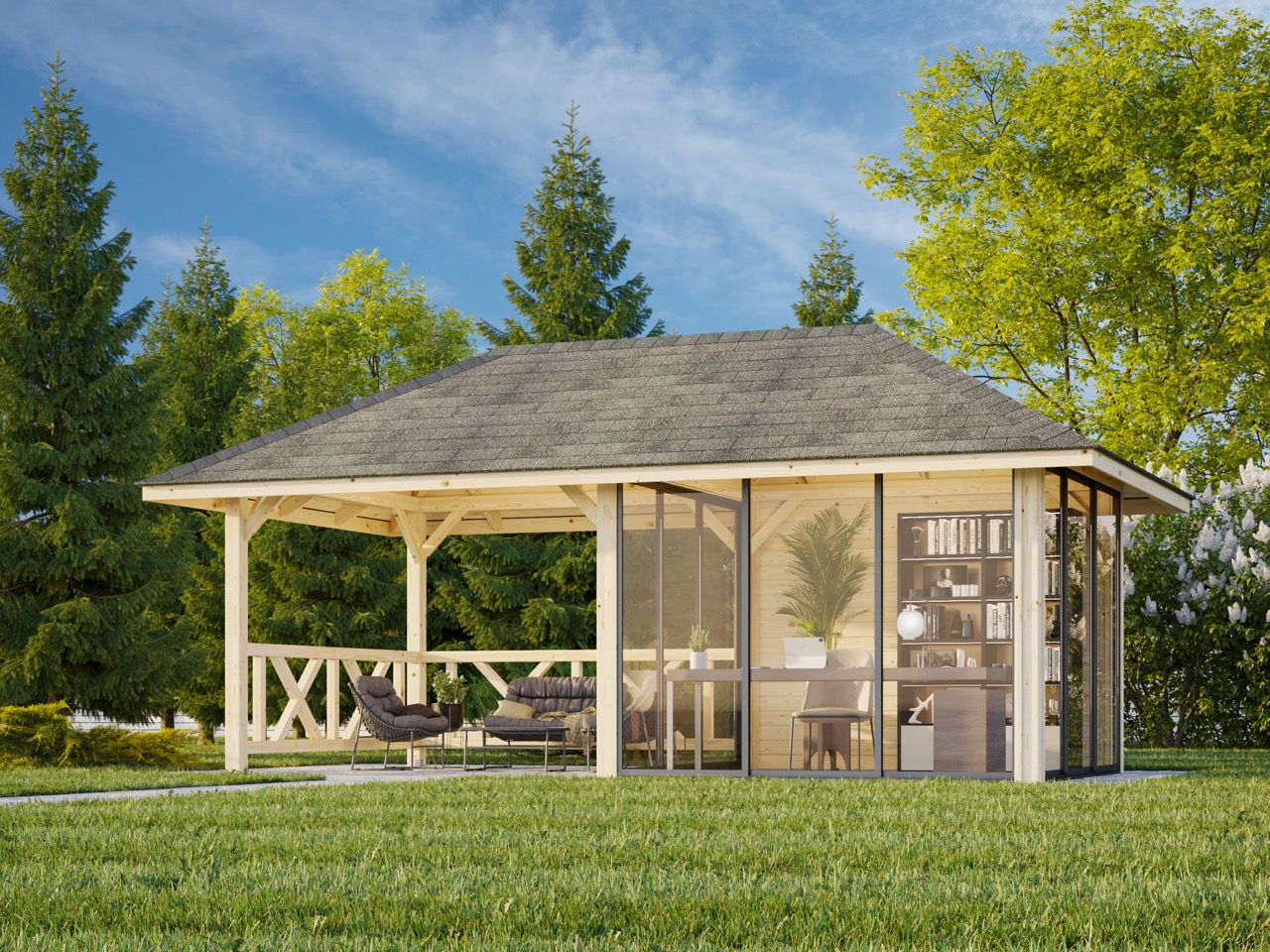 Bella 16,6 m2 Set 504 Slide Plus - imagine 8