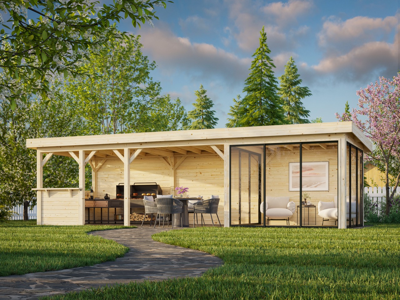 Lina  24,9 m2 Set 716 Slide Plus - imagine 8