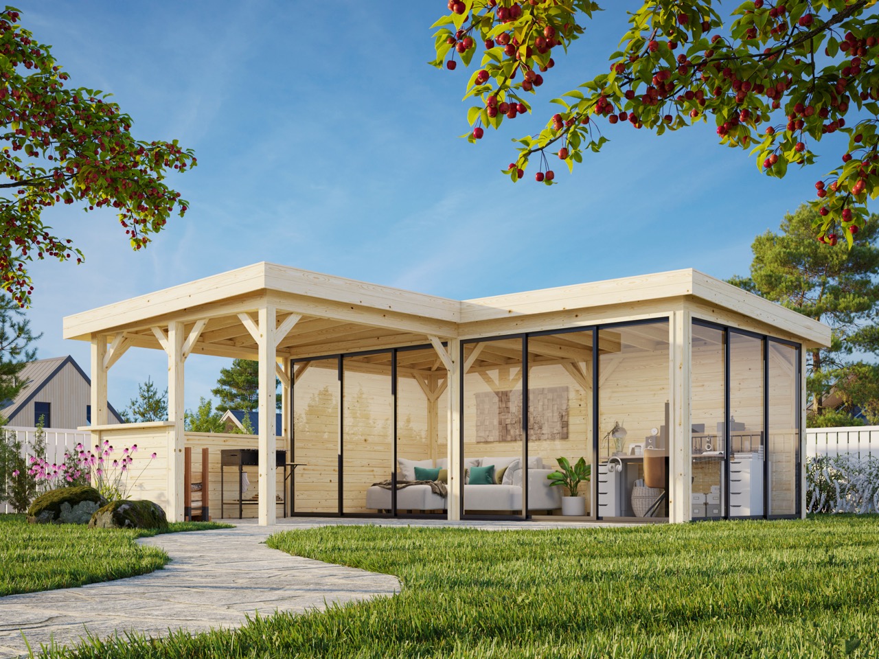 Lina  24,9 m2 Set 723 Slide Plus - imagine 5