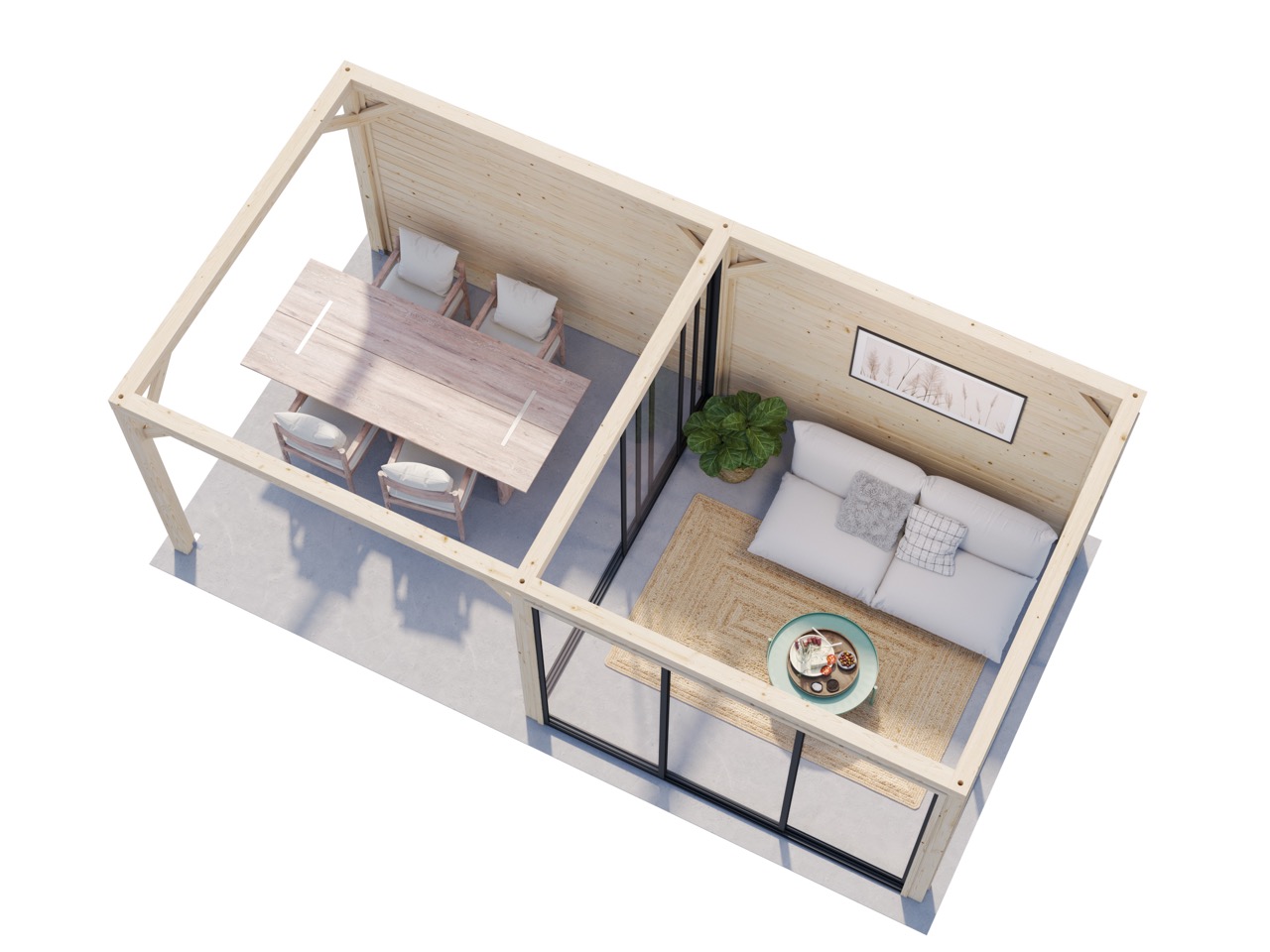 Lina  16,6 m2 Set 706 Slide Plus - imagine 6