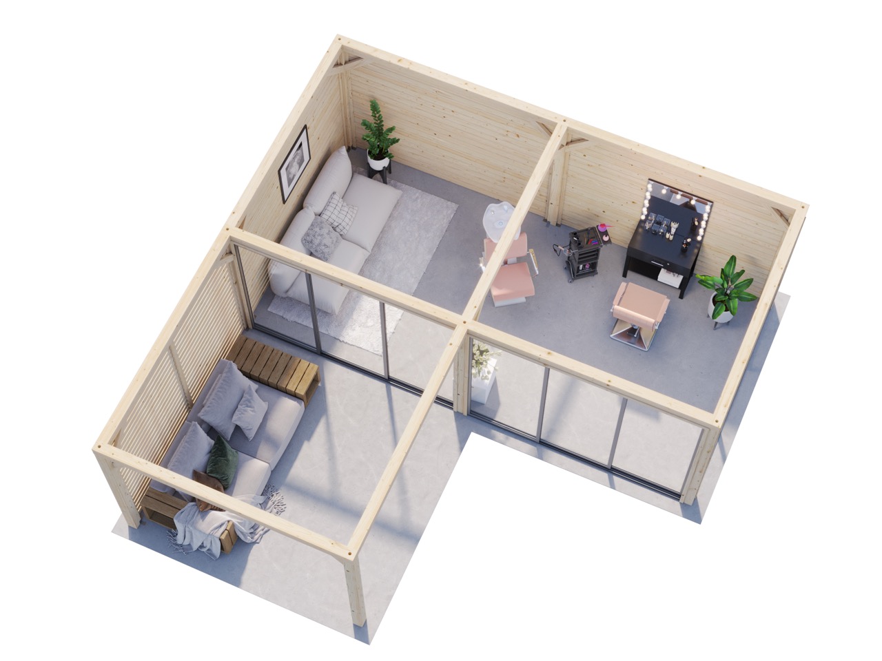 Lenna  24,9 m2 Set 714 Slide Plus - imagine 6