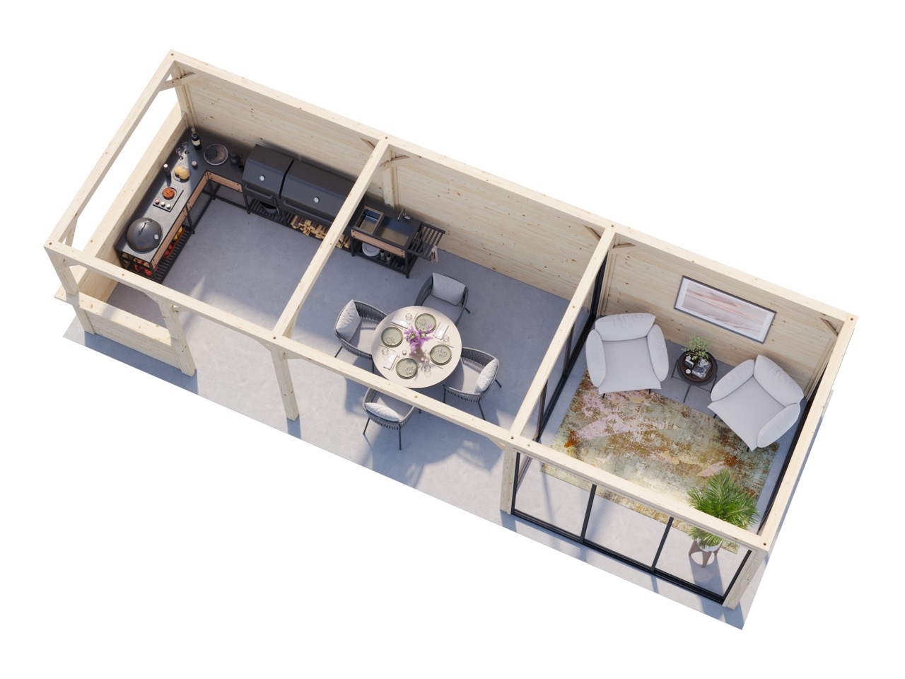 Lina  24,9 m2 Set 716 Slide Plus - imagine 6