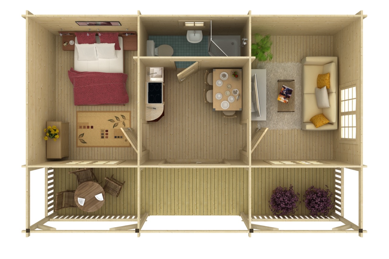 Selena  25,6+11,1 m2 - imagine 2