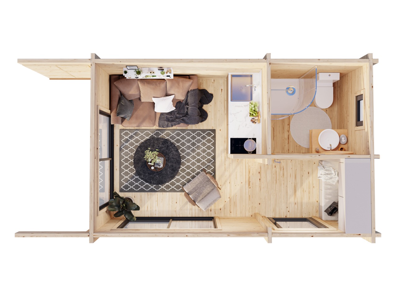 Casandra  14,6 m2 - imagine 2