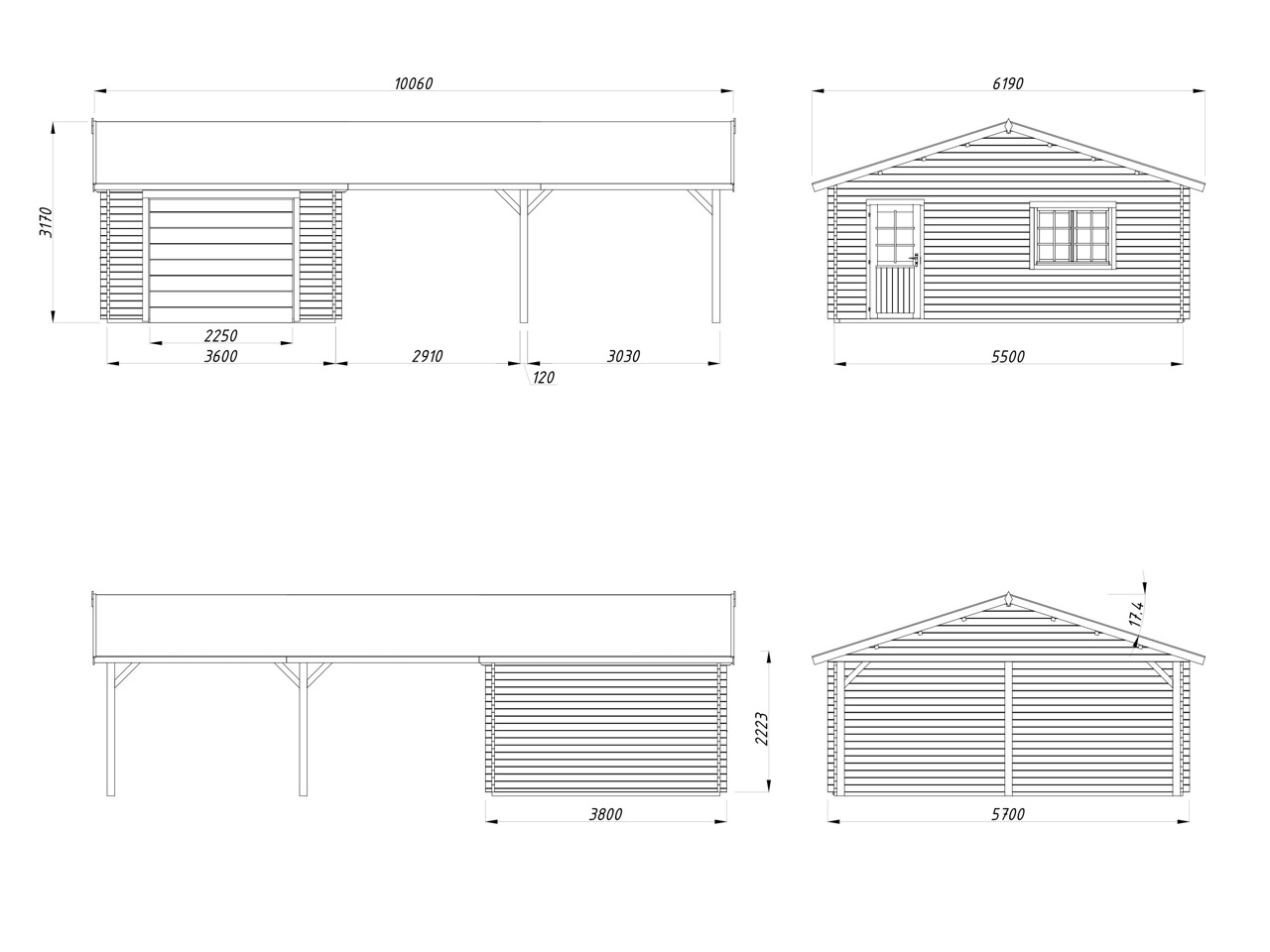 Raul  19,0+33,2 m2 cu ușă secțională - imagine 11