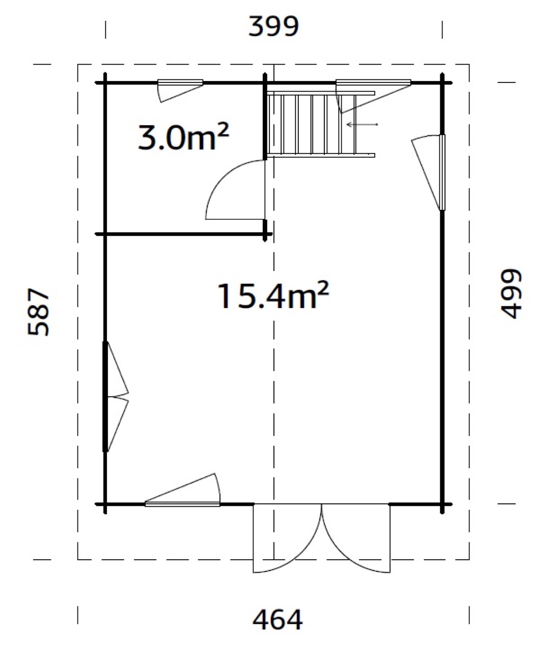 Korina   18,4 m2 - imagine 5