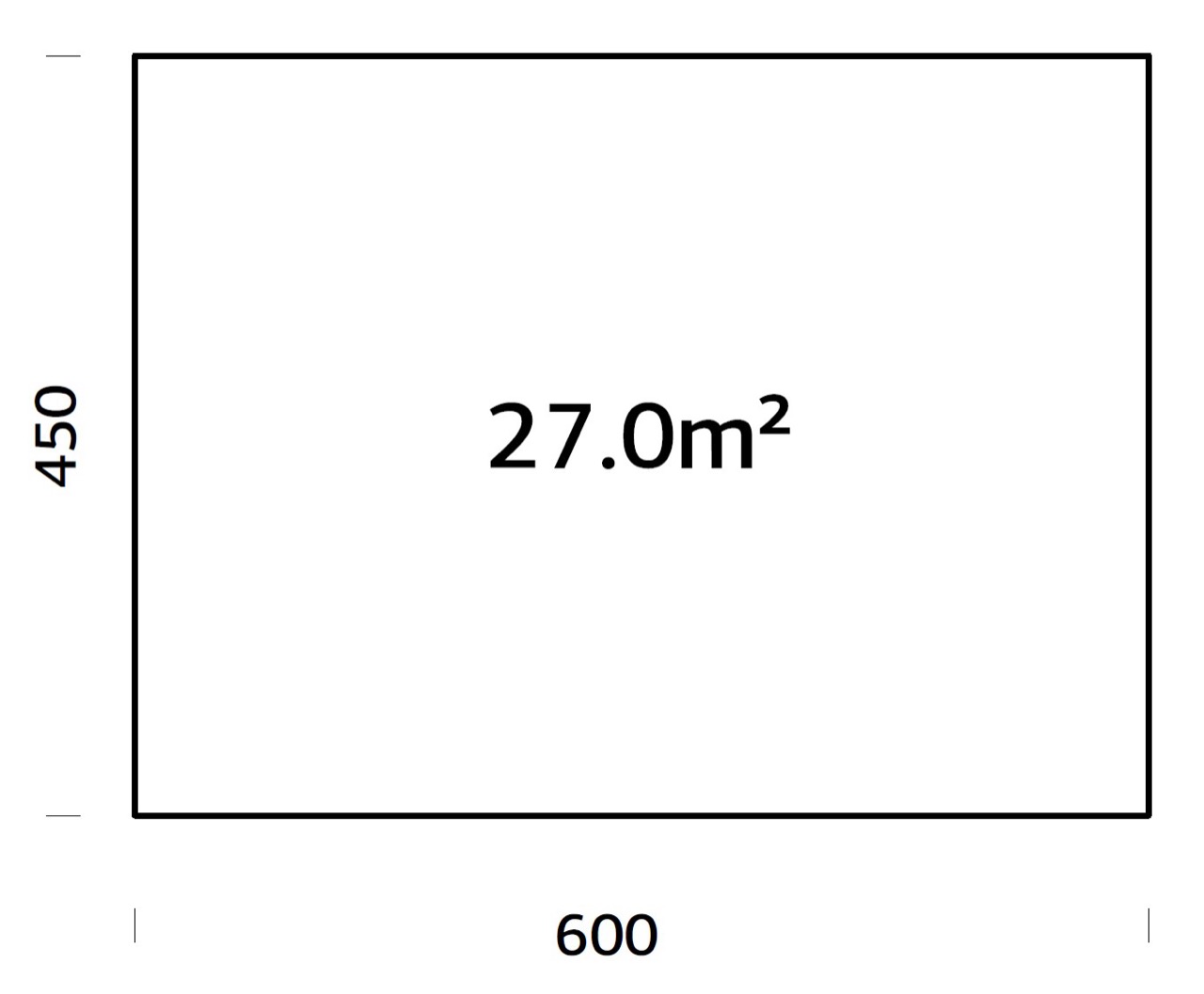 Cadru fundație 6x4,5 m (incl. LogFoot) - imagine 2