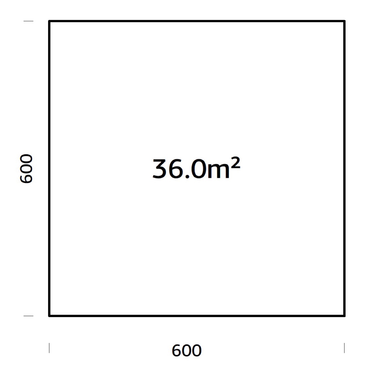 Cadru fundație 6x6 m (incl. LogFoot) - imagine 2