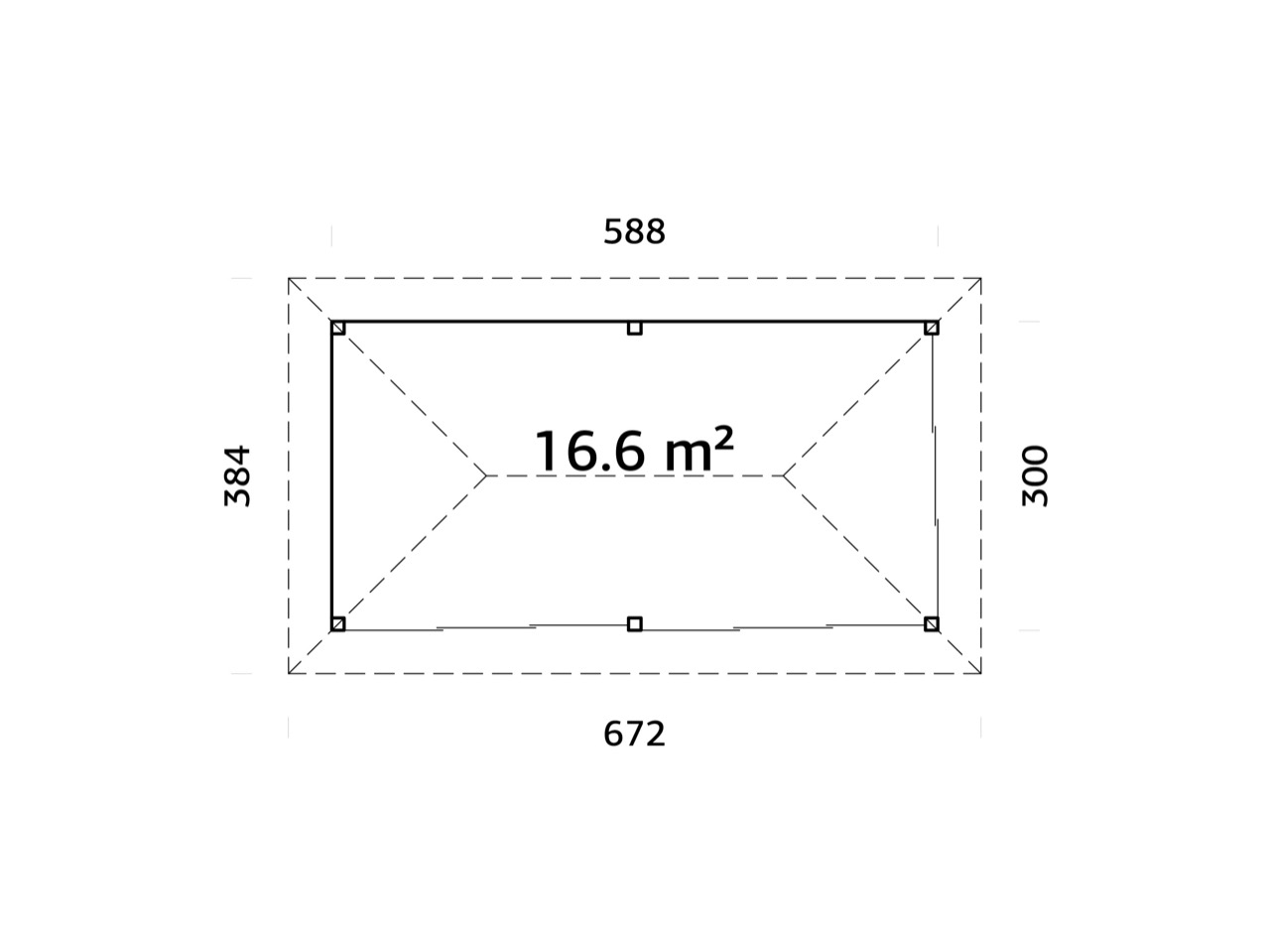 Bella 16,6 m2 Set 502 Slide Plus - imagine 10
