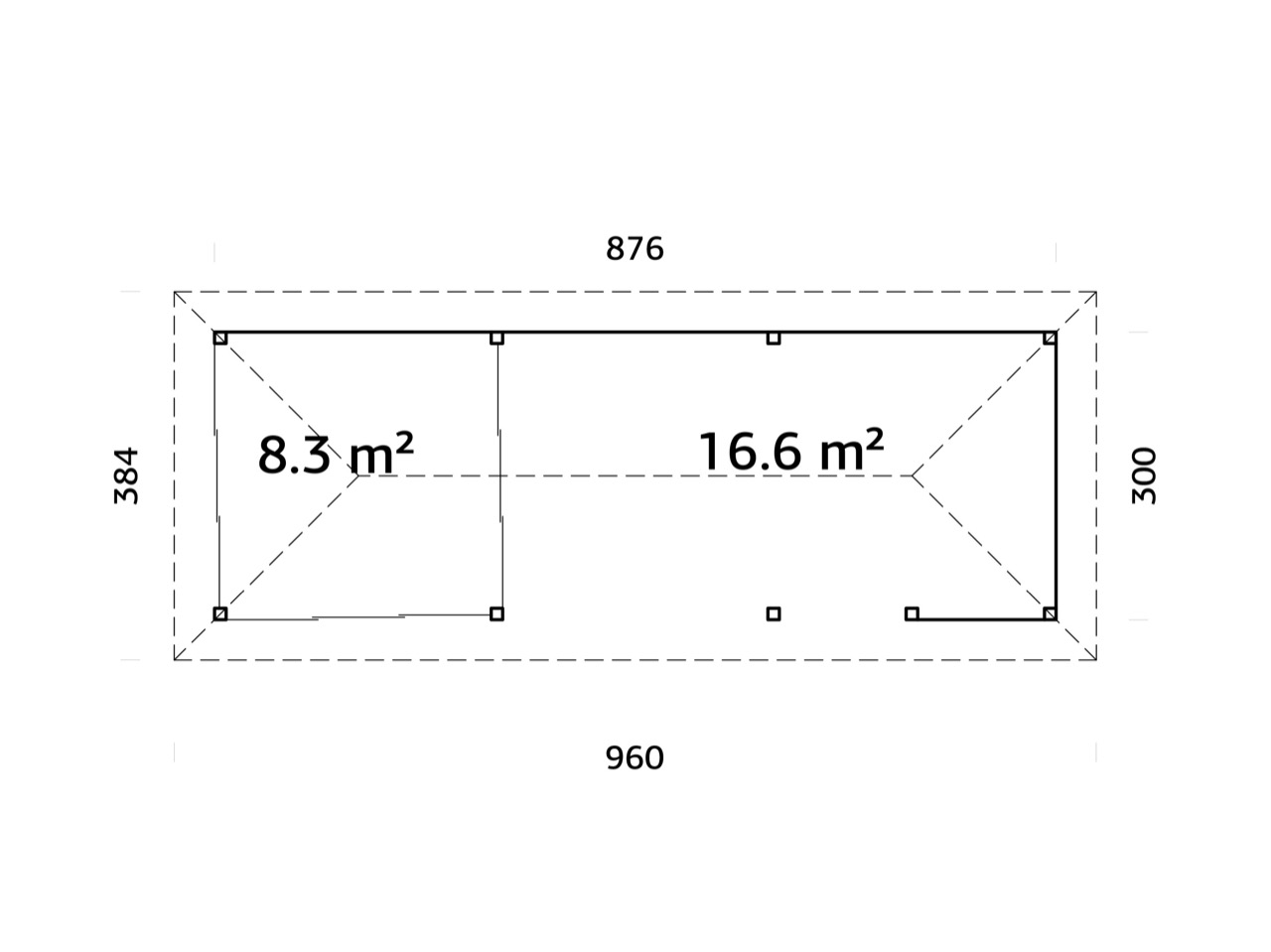 Bella 24,9 m2 Set 516 Slide Plus - imagine 10