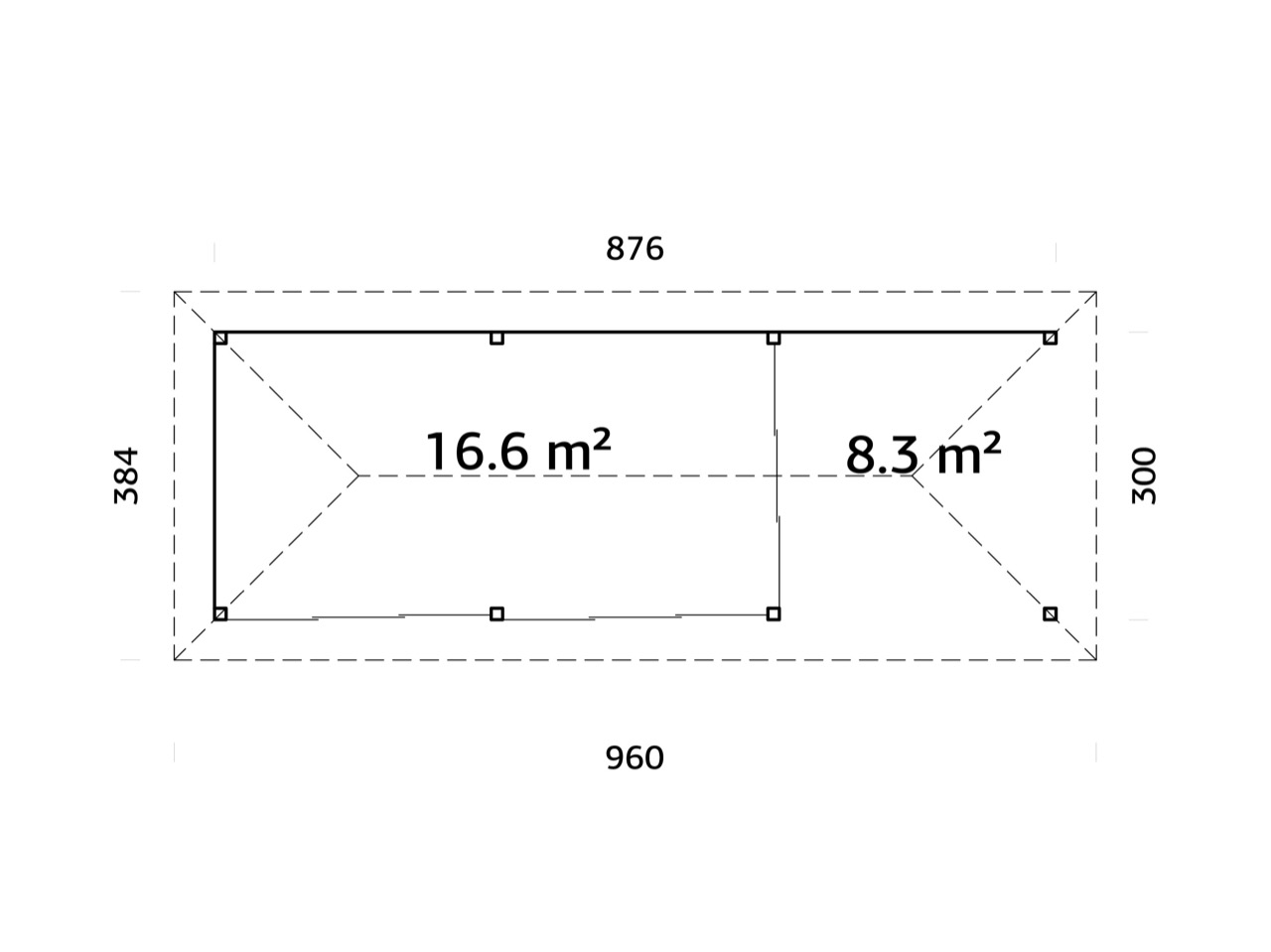 Bella 24,9 m2 Set 517 Slide Plus - imagine 10