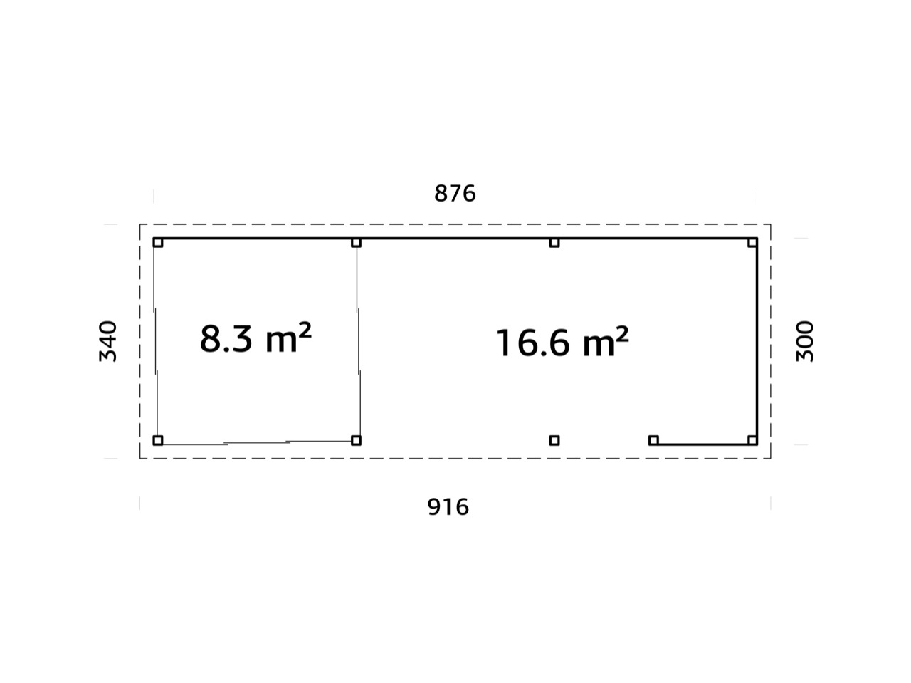Lina  24,9 m2 Set 716 Slide Plus - imagine 10